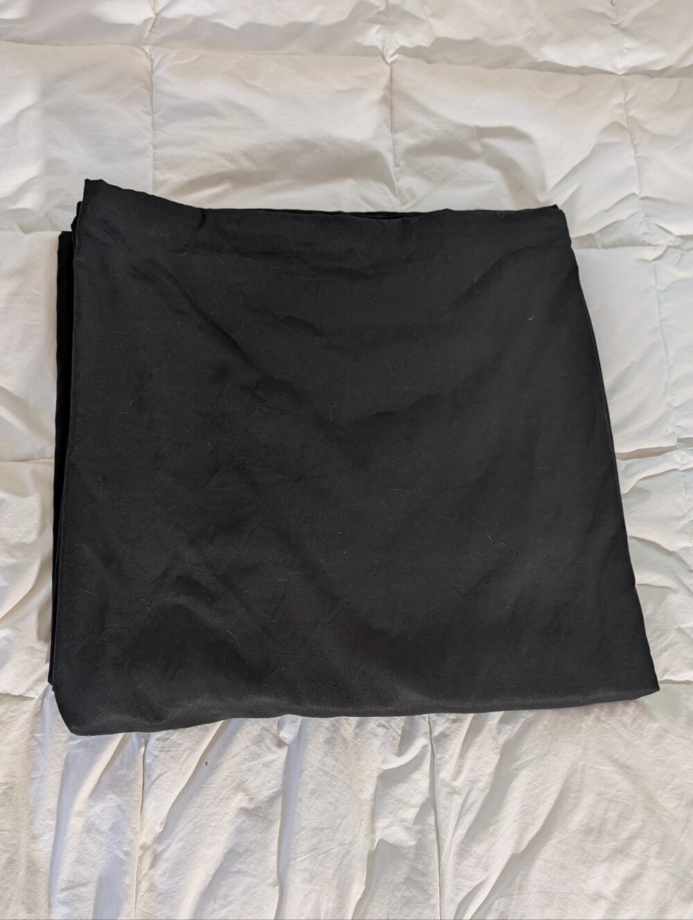Queen Sized Black Duvet Sheet